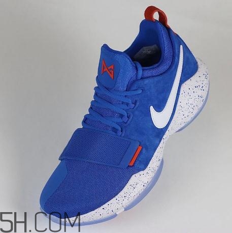 nike pg1 blue suede實物什么樣？
