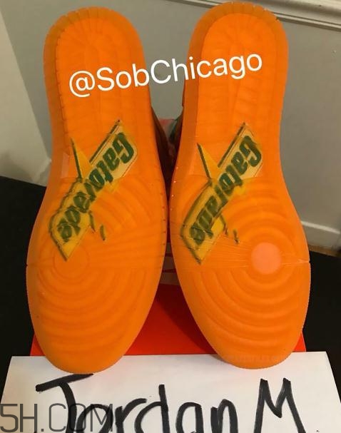 air jordan 1 gatorade佳得樂橙色版發(fā)售時(shí)間_多少錢？