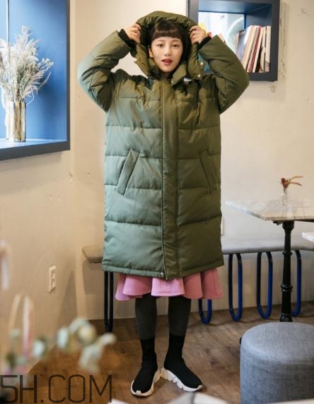 長款棉衣如何搭配？長款棉服搭配圖片