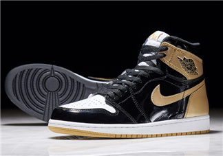 air jordan 1 top3黑金鴛鴦配色上腳效果好看嗎？