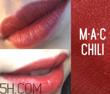 kat von d chula和mac chili一樣嗎？試色對比