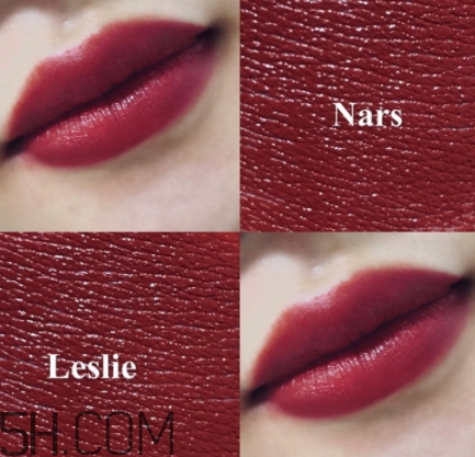 nars leslie張國榮色是什么顏色？nars leslie口紅試色