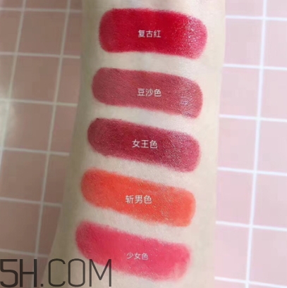 yumyum口紅多少錢？yumyum口紅色號試色