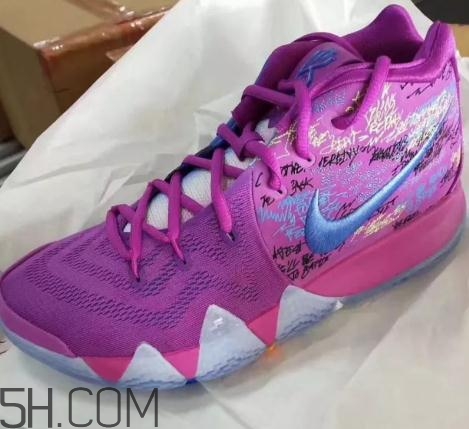 nike kyrie 4 multi color鴛鴦配色實(shí)物諜照什么樣？