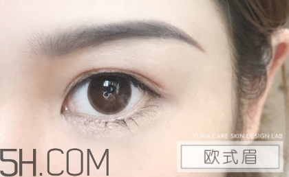 2018流行什么眉型？2018流行眉毛圖片