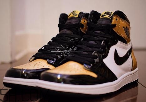air jordan 1 gold toe黑金腳趾發(fā)售時(shí)間_多少錢？
