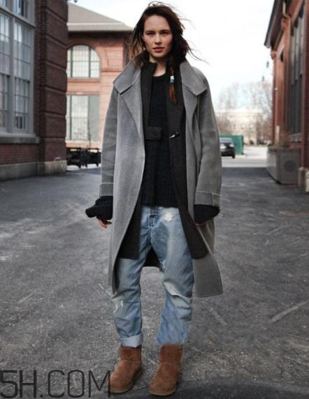 雪地靴搭配什么衣服？雪地靴搭配衣服圖片