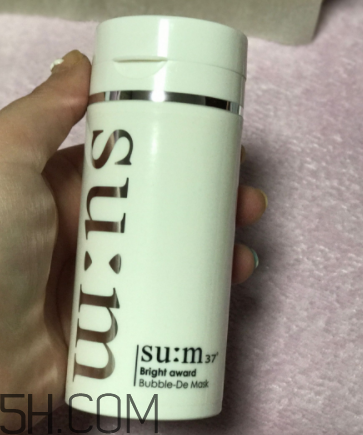 SUM37氣泡面膜能卸妝嗎？功能是什么？