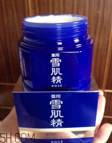 雪肌精按摩面膜什么功效？可以當(dāng)面霜用嗎？