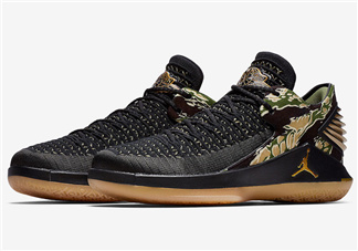 air jordan 32 low tiger camo虎紋迷彩發(fā)售時間_實物曝光