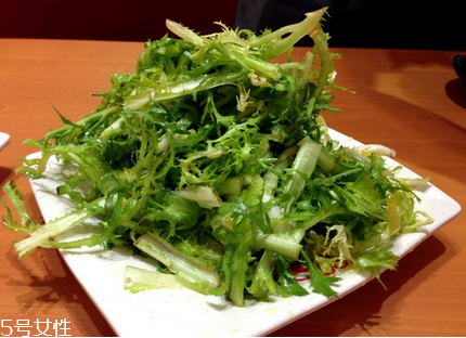 涼拌苦菊怎么做不苦？涼拌苦菊可以減肥排毒