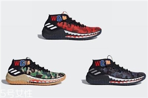 bape與adidas dame 4聯(lián)名有哪幾款_多少錢？