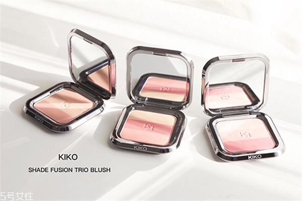 kiko三色腮紅好用嗎？kiko是阿瑪尼走秀的御用彩妝