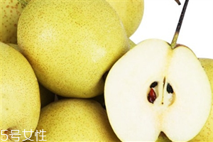 梨子變粉了能吃嗎？梨有利尿作用