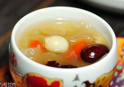 銀耳紅棗湯哺乳期能喝嗎？有著很多好處