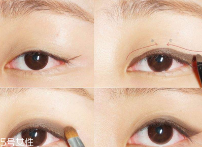 單眼皮怎么化大眼妝？媲美開眼角的大眼妝