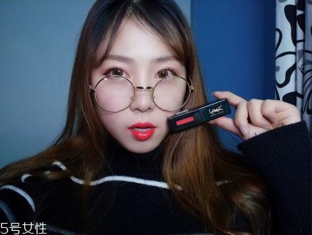 ysl圣羅蘭黑管唇釉哪個(gè)顏色好看？持久度加分