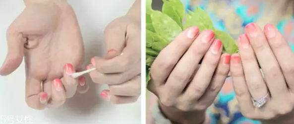 漸變指甲怎么配色？溫暖配色教程