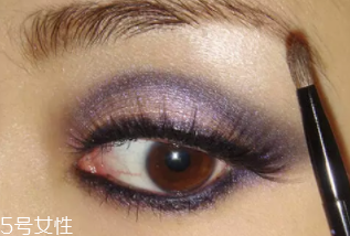 紫色眼影怎么畫(huà)好看？淡紫色超有女人味