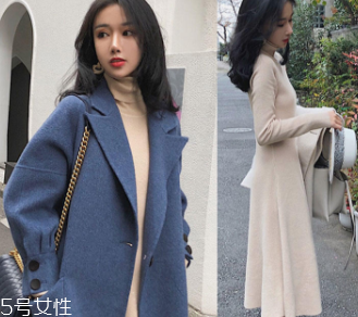 長款毛衣怎么搭配外套？六款毛衣連衣裙怎么搭都好看