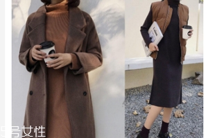 長款毛衣怎么搭配外套？六款毛衣連衣裙怎么搭都好看