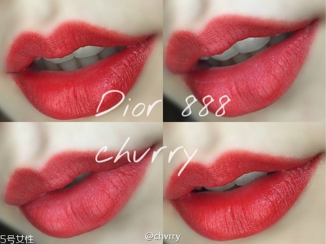 迪奧888口紅專柜價(jià)格多少錢(qián) 超級(jí)美的紅偏橘顏色