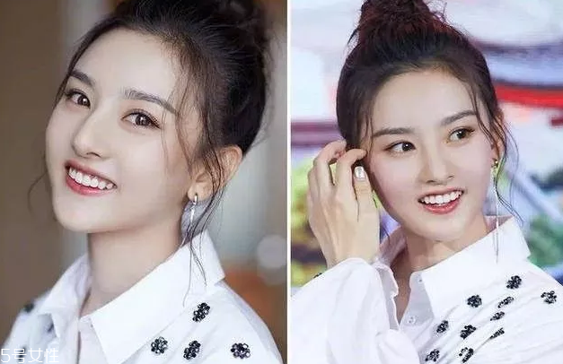 寬額頭適合什么劉海？2018額頭寬劉海圖片