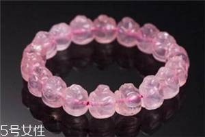 粉水晶手鏈一般多少錢？?jī)r(jià)值取決于成色
