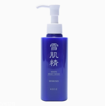 雪肌精洗顏乳適合什么膚質(zhì)？宜油性皮膚