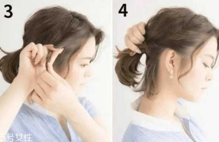 頭發(fā)短怎么扎好看？6個步驟讓短發(fā)有型又可愛