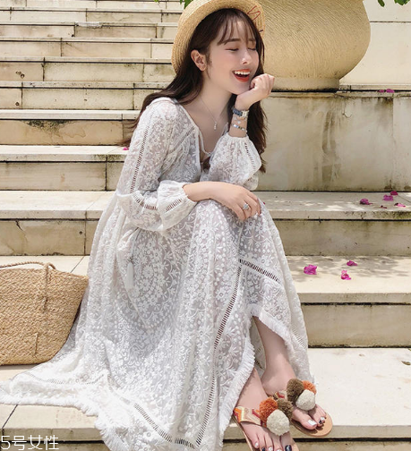 2022新款蕾絲連衣裙？回頭率超高的仙女裙