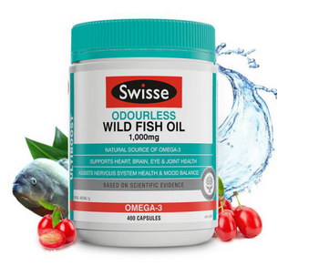 swisse魚油一天吃幾粒？一天一到兩粒