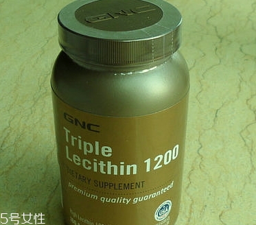 gnc卵磷脂一天吃幾粒？