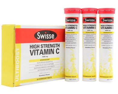 swisse泡騰片沖多少水？