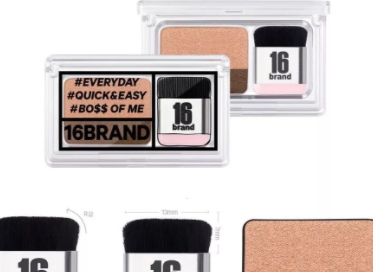 sixteen眼影怎么樣？sixteen 16brand眼影評測
