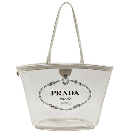 prada pvc塑料透明包多少錢？prada透明塑料包價(jià)格