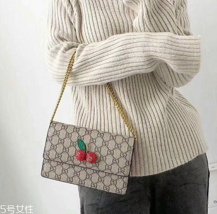 gucci櫻桃包尺寸多大？gucci櫻桃鏈條包尺寸