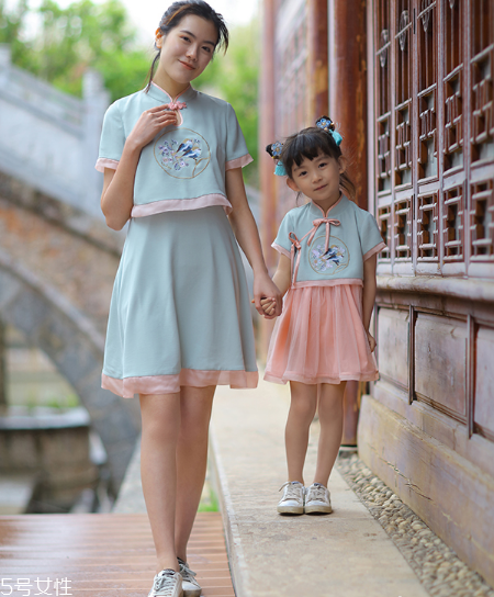 夏天母女裝怎么搭配？夏季母女裝搭配圖片