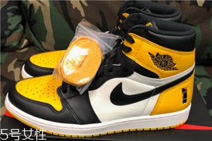 aj1黑黃腳趾會發(fā)售嗎？aj1黑黃腳趾實物曝光