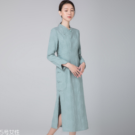 中國風(fēng)連衣裙怎么搭配？中國風(fēng)連衣裙搭配圖片