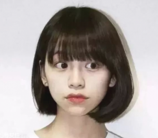 指透劉海什么發(fā)質能剪 發(fā)質太粗硬不適合