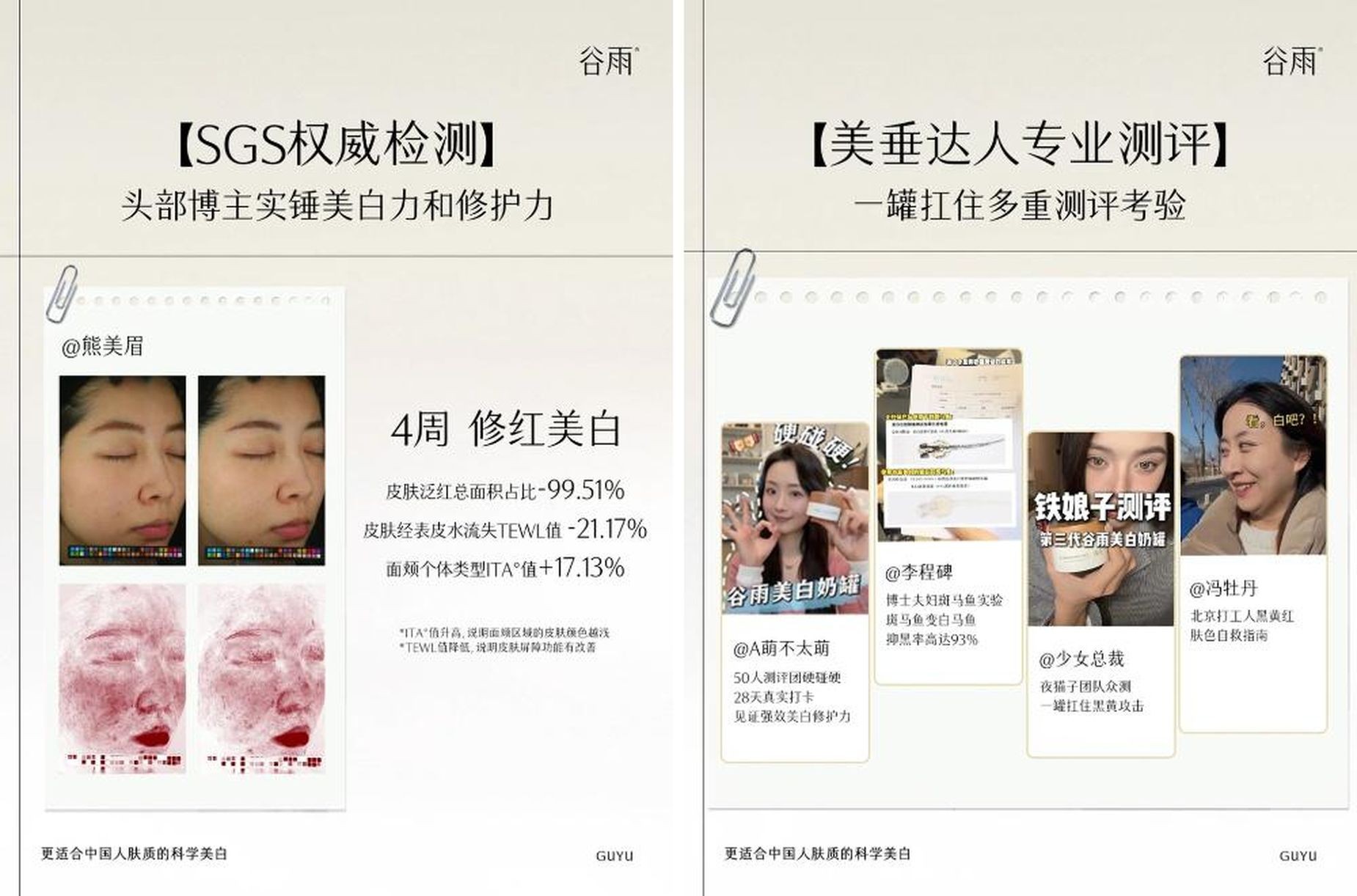 當(dāng) 1000 人同時(shí)按下 “美白啟動(dòng)鍵”，谷雨交出了這份答卷